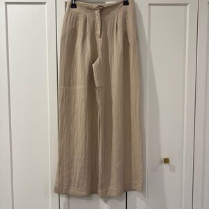 Zara loose fitting darted trousers